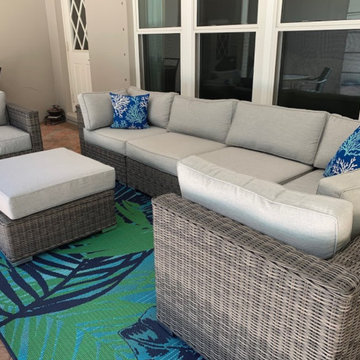 The YellowStone - 7pc Sunbrella® Outdoor Sofa Set