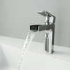 VIGO Ileana Single Hole Bathroom Faucet, Chrome