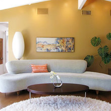 mid century modern interiors