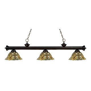 3 Light Island/Billiard, 372-BEL-1774765 Home - Victorian - Kitchen Island Lighting - by Bailey ...