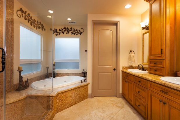 Master Bathroom Choices: One Sink or Two? - Traditional Bathroom by Aha Development Group, Inc.