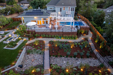 Design ideas for a landscaping in San Francisco.