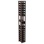 Wine Racks America - 2 Column Display Row Wine Cellar Kit, Redwood, Burgundy/Satin - Make your best vintage the focal point of your wine cellar. High-reveal display rows create a more intimate setting for avid collectors wine cellars. Our wine cellar kits are constructed to industry-leading standards. You'll be satisfied. We guarantee it.