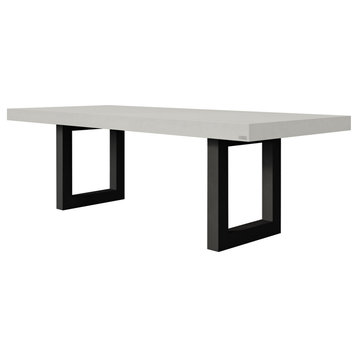 Zen Concrete Dining Table, Concrete
