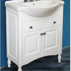 Empire Industries Empire Windsor White Bathroom Vanity - Bathroom Vanities And Sink Consoles