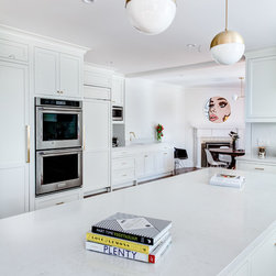 Short Hills, NJ &ndash; Transitional &ndash; White Kitchen Cabinets - Kitchen Cabinetry