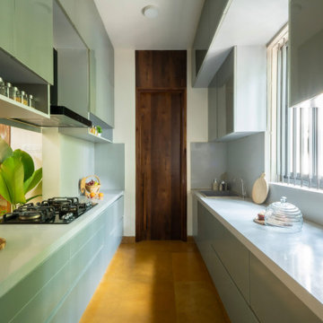 Parallel Modular Kitchen