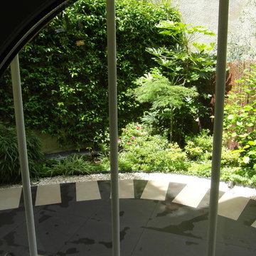 Petit jardin contemporain parisien