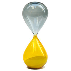 Modern Artwork Mod Hourglass, Blue/Yellow