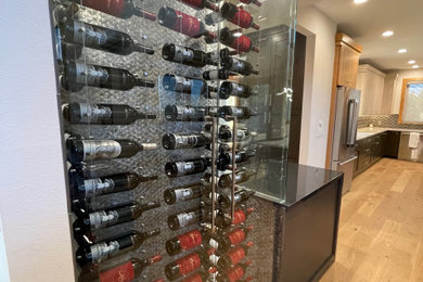 Wine cellar - modern wine cellar idea in Other