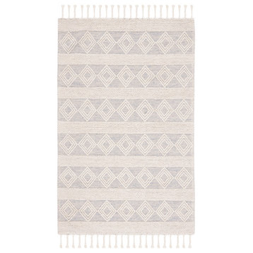 Safavieh Couture Natura Collection NAT306 Rug, Ivory/Beige, 3'x5'