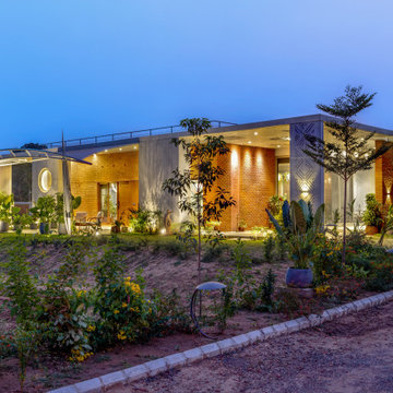 Night architectural view