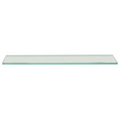 YHPD Wall Mounted Shower Shelf Bathroom Shelves Glass Shelf, Floating  Shelves with Guardrail, for Bathroom,Kitchen