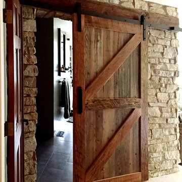 Using stone on interior walls