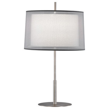 Robert Abbey Saturnia TL Saturnia 30" Buffet Table Lamp - Stainless
