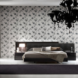 Nightfly Ebony Bedroom by Rossetto - Bedroom Furniture Sets