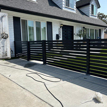 Modern Aluminum Slat Fence Supply – Los Angeles