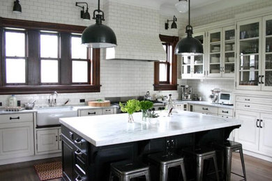 Asian kitchen photo in Other