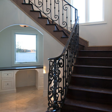 Stairwell, Italian Wrought Iron