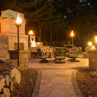 Eklektischer Garten in Boston