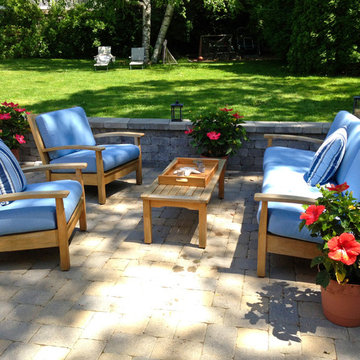 Teak Deep Seating Conversation Set