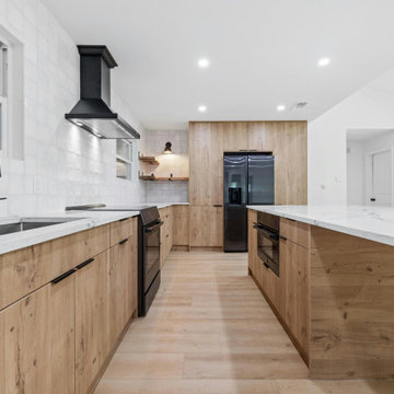Rustic Oak Kitchen