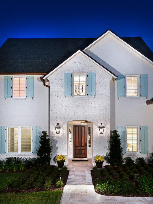 Light Blue Shutters Houzz Light Blue Shutters Houzz