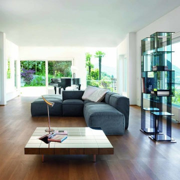 PEANUT Sectional w/ EXELL Coffee Table