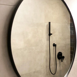 Redefining Space in a Contemporary Bathroom - Bathroom Mirrors
