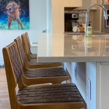 Family friendly kitchen and living space