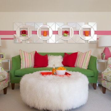 Retro Chic Teen Girls Bedroom
