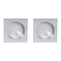 Sliding door Square Pull Handles by AGB - Pocket Door Hardware
