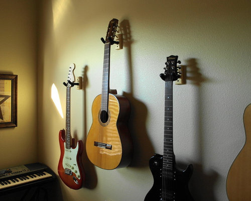 Hanging Guitar Ideas, Pictures, Remodel and Decor