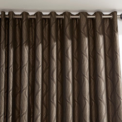 iLiv Ciprini Mocha Curtains from Aspire Curtains & Blinds - Curtains