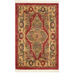 Unique Loom - Unique Loom Red Arsaces Sahand 2' 2 x 3' 0 Area Rug - Our Sahand Collection brings the authentic feel of Persia into your home. Not only are these rugs unique, they can also be used in a variety of decorative ways. This collection graciously blends Persian and European designs with today's trends. The mixture of bright and subtle colors, along with the complexity of the vivacious patterns, will highlight any area in your house.