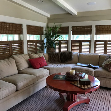 Cafe Style Plantation Shutters