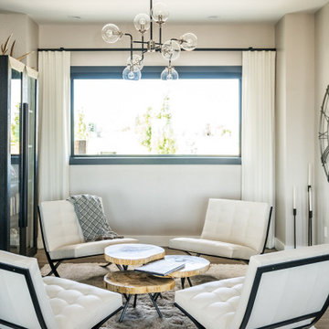 Roller Shades, Cornices and Drapery