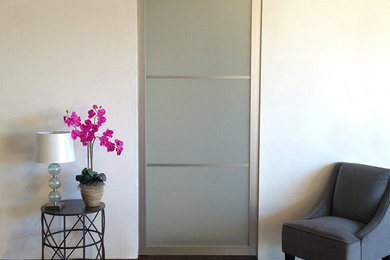 Example of a trendy family room design in Los Angeles