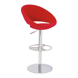 Crescent Piston Stool by sohoConcept - Bar Stools And Counter Stools