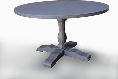 pedestal leg round table