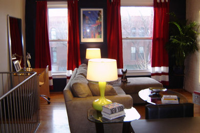Inspiration for a timeless living room remodel in St Louis