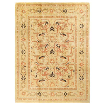 Mogul, One-of-a-Kind Hand-Knotted Area Rug Yellow, 9'1"x12'1"