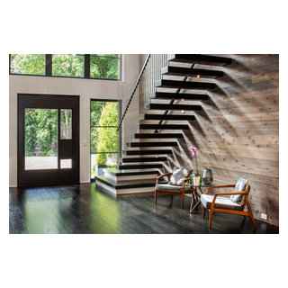 Modern Renovation - Greenwich, CT - Contemporary - Entry - New York ...