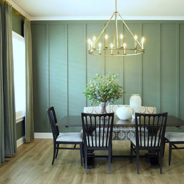 Modern Farmhouse Dining Room- Aldie, VA