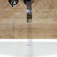 bathroom counters