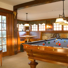 basement family room