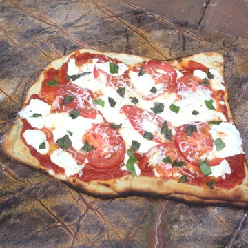 The Schelzi Family Wood Fired Brick Pizza Oven in Massachusetts