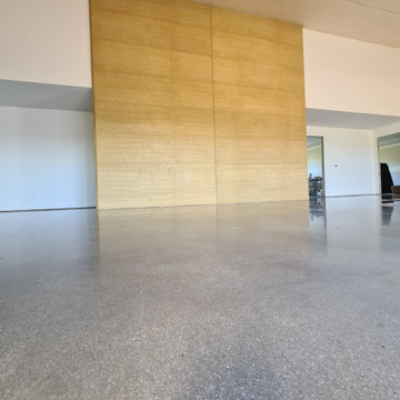 GALAXY Concrete Polishing Melbourne-Polished Concrete-Semi Gloss Minimal stone