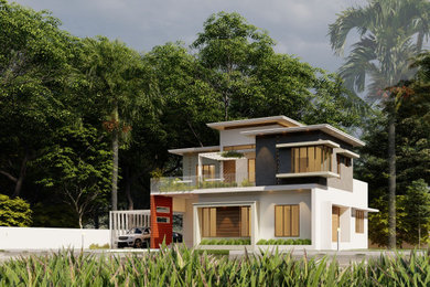 Residence design for Mr.Shimjith
