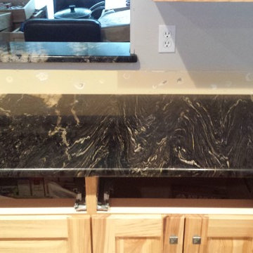 Titanium counter and sill
